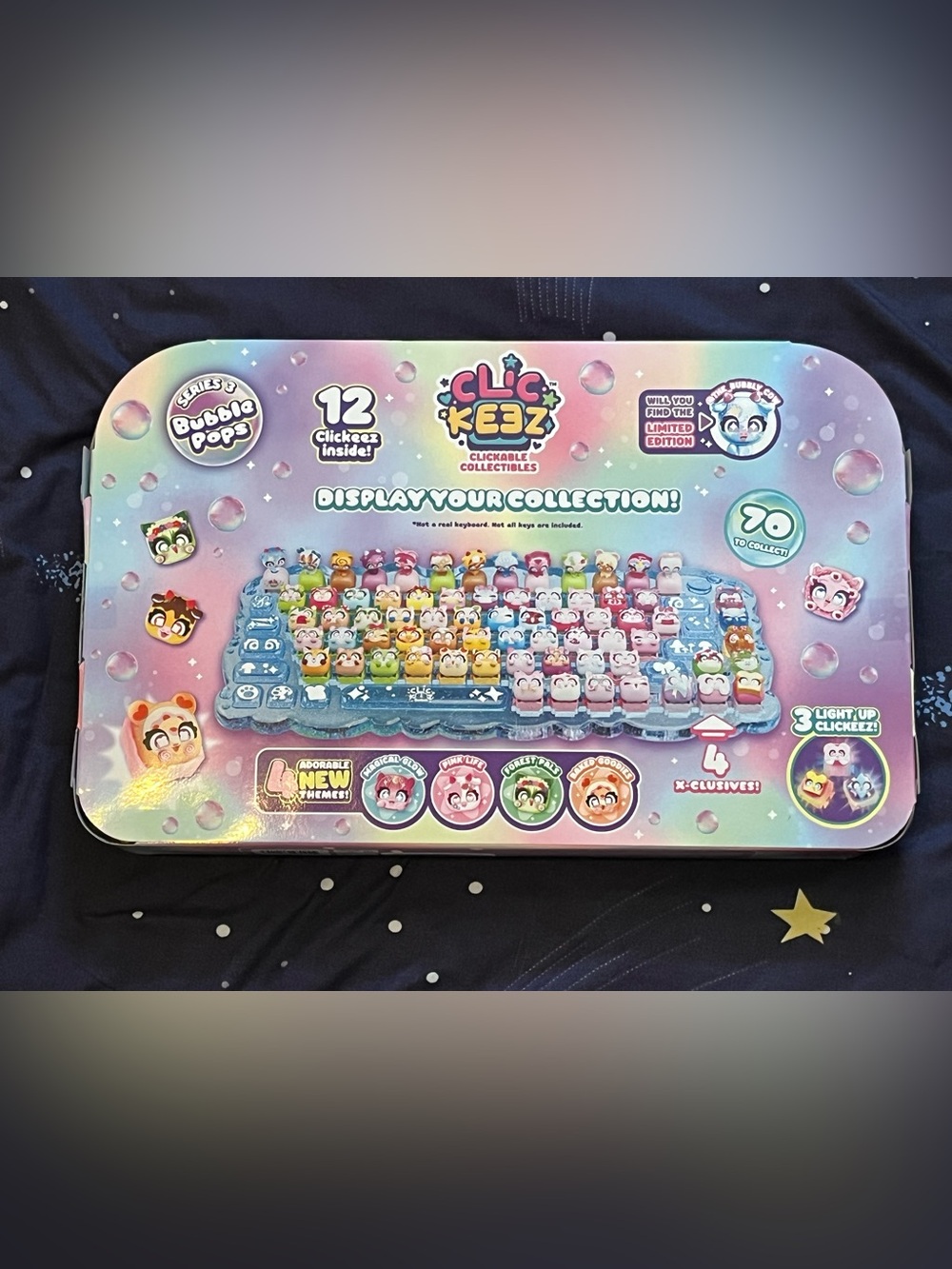 NWT ClicKeez Bubble Pops Keyboard Megapack Clickable Collectible Keycaps - Picture 5 of 6